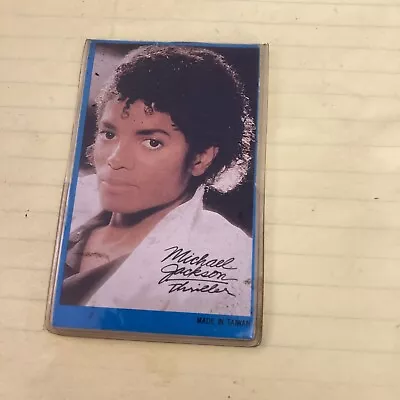 Vintage Michael Jackson Thriller Paper Telephone Number Book Unused Rare!! • $10.99