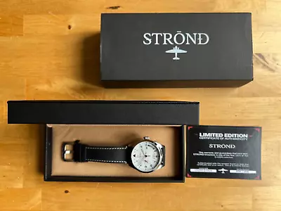 STROND Concorde G-AXDN 24h Automatic Watch - Leather Strap Box Certificate. • £160