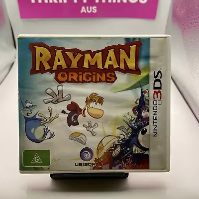 🇦🇺 Rayman Origins Nintendo 3DS 2DS Video Game Complete With Manual PAL AUS • $12.99