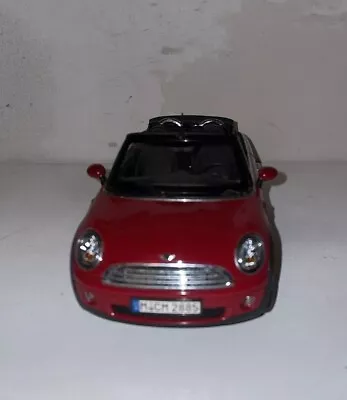 1:18 Mini Cooper Convertible Kyosho Red • $75