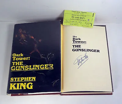 £12131.50 • Buy Stephen King The Gunslinger Signed Autograph 1st Edition/1st Printing Book
