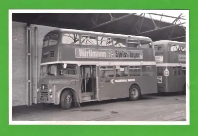 Photo ~ National Welsh H2563 - 914DBO - 1963 Weymann Titan PD2A - Cardiff 1978 • £2.95