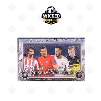 2019-20 Topps UEFA Soccer Museum Collection Hobby Sealed Box • $829.99