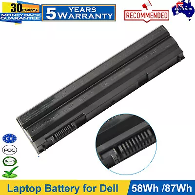 6/9 Cells T54FJ Battery For Dell Latitude E6420 E6430 E6520 E6530 E5420 E5430 AU • $34.99