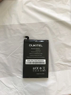 £19.26 • Buy Battery/Battery - Smartphone Oukitel K6000/K6000 Pro - 6000MAH 3.8v