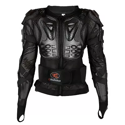 Motorcycle Full Body Armor Protector Removable Racing Jacket Motocross Spine ... • $81.68