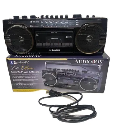 Bluetooth Audio Box Retro Edition Cassette Player Converter And Recorder. MP3 • $24.99