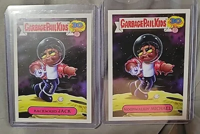 2015 GPK 30th Anniver Michael Jackson 22a Moonwalker Michael 22b Backward 2 Card • $19.99