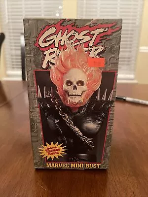 GHOST RIDER Marvel Comics 2001 Bowen Designs 5.5 Inch Mini-Bust 4523 Of 6000 • $45