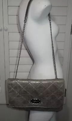 Michael Kors Metallic Leather Crossbody W/ Chain Strap  • $20