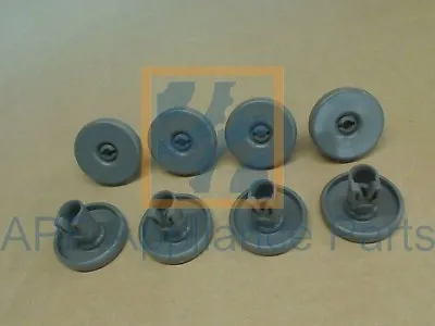 8x Dishlex Electrolux Dishwasher Lower Basket Rollers 50286965-00/4 50286965004 • $12.88