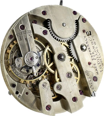 $675 • Buy Antique 43mm Vacheron Constantin Pocket Watch Movement W Mustache Regulator