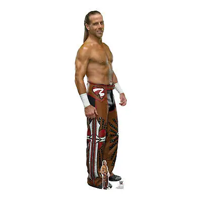 Shawn Michaels Official WWE Lifesize Cardboard Cutout With FREE Mini Standup • £39.99