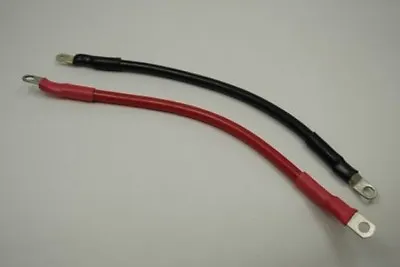 $19.33 • Buy 2/0 Gauge AWG Custom Battery Cables - Solar, Marine, Power Inverter Copper Wire