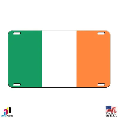 Ireland Country Flag License Plate Home Wall Decor Novelty Aluminum Metal Sign • $9.95