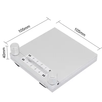 Microscope Precision Stage Two-way Route Mechanical Table Stand X-Y Movement &1 • £48.22