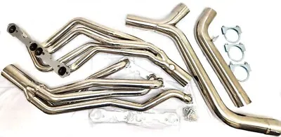 Chevy Camaro Stainless LT1 Long Tube Exhaust Headers Manifolds SS Z28 + Y Pipe • $429