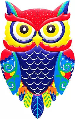 Metal Owl Wall Decor For Outside Garden Decoration Yard Art Outdoor Patio Fence  • $17