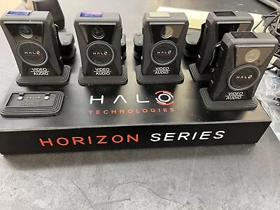 Halo Technologies Body Camera Video/audio (5 Cameras Dock Station And A Few Ca • $1250