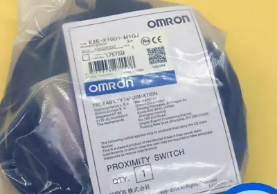 1PC New OMRON E2E-X10D1-M1GJ Photoelectric Switch E2EX10D1M1GJ Free Shipping • $33.82