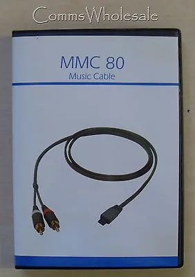 MMC-80 Music Cable For Samsung D500 E640 E730 E350 E600 E530 E800 E720 NEW • £2.95