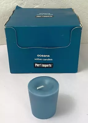 New Pier 1 Imports Votive Candles 16 Pack Oceans Scented Rare • $74.99