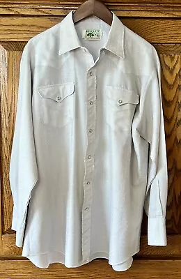 Vintage - Mesquite By Niver - Pearl Snap Shirt Made In USA • $60