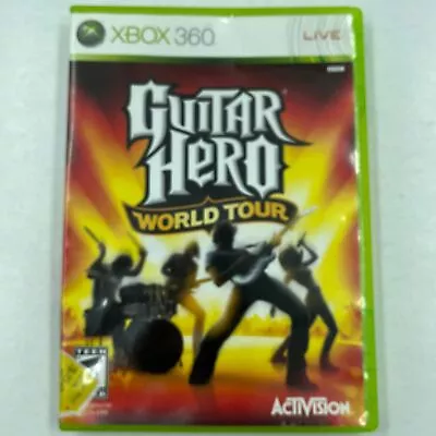 $13.98 • Buy Microsoft Xbox 360, Guitar Hero World Tour , 2008 - Teen W/ Manual