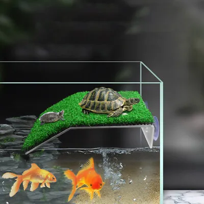 $13.97 • Buy Aquariums Basking Platform Acrylic Turtle Island Fish Tank Accessories Suppl Le