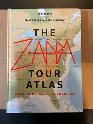 $50 • Buy The Zappa Tour Atlas By Mick Zeuner: New