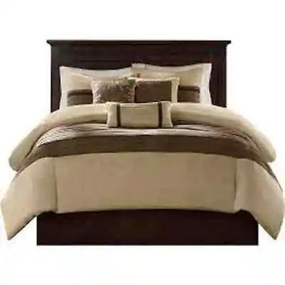 Madison Park Dakota Microsuede Comforter Set QUEEN • $30