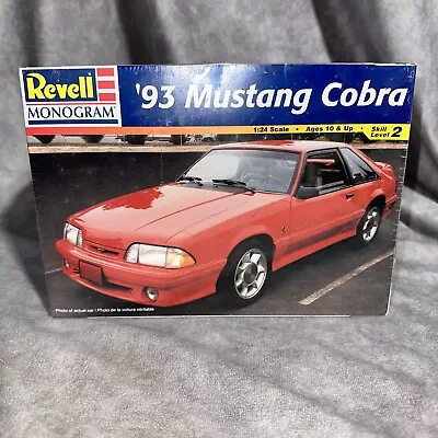 Revell '93 Mustang Cobra 1/24 Scale Model Kit Factory Sealed Mint Cond “Rare” • $79