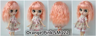 JD633 Curly BJD Synthetic Mohair Wig For OB11 YOSD MSD SD Blythe Hair Doll Wig • $23.99