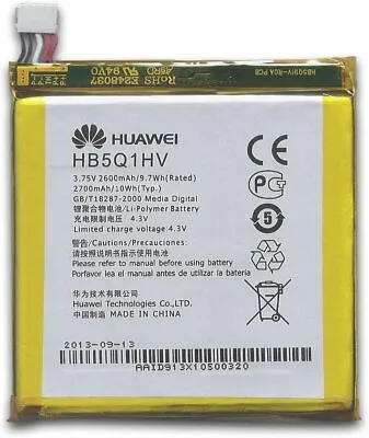 £8.95 • Buy Genuine Huawei HB5Q1HV Ascend D Quad XL Ascend D1 Quad XL P1 CA605656 Battery