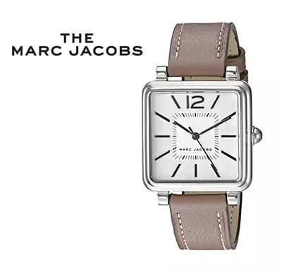 Marc Jacobs Ladies Leather Band Wrist Watch 30mm $150 #173 • $35