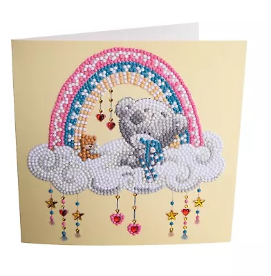 ME TO YOU NEW BABY D.I.Y Crystal Art Card By Craft Buddy Diamond Painting • £7.99