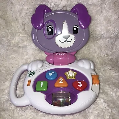 Leap Frog Violet Laptop Baby Educational Numbers Alphabet Interactive Toy • £4.95