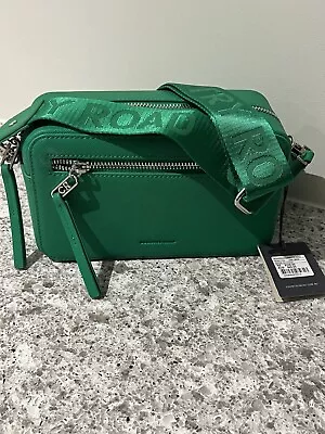 BNWT RRP$99.95 COUNTRY ROAD Branded LOGO Camera Crossbody Bag JEWEL GREEN • $59