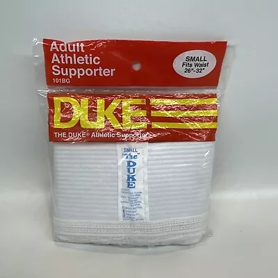 Vtg The  DUKE Athletic Supporter Jockstrap Mens Size S Made In USA New Sealed • $19.99