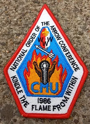 1986 NOAC National Order Of The Arrow Conference OA Back Patch Boy Scouts • $5