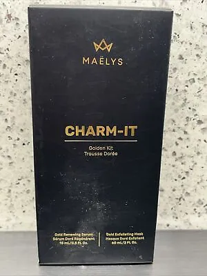 Maelys Charm-it GOLD KIT  Gold Exfoliating Mask & Gold Exfoliating Serum NEW • $28.79