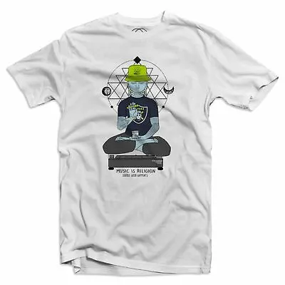 £16.95 • Buy Raving Buddha Mens Acid House Dance Music Rave DJ T-Shirt