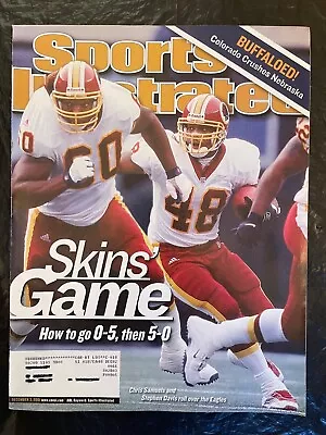 Sports Illustrated - December 3 2001 - Washington Redskins - Stephen Davis • $3.90