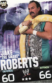 £0.99 • Buy WWE Slam Attax Evolution - Jake Roberts Legend Card