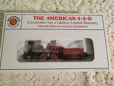 Nib Bachmann The American 4-4-0 Central Pacific #51074 Engine & Tender N Scale • $74.99