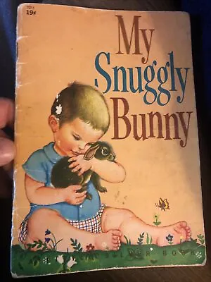 My Snuggly Bunny Little Silver Book Golden Press Eloise Wilkin First Edition • $10.86