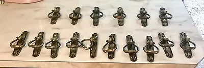 Lot Of 16 Vintage 1970 Brass Kitchen Door Pulls • $75