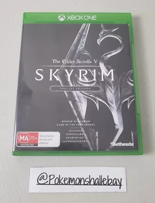 The Elder Scrolls V Skyrim Special Edition - Xbox One Game *W/ Map - Mint Disc* • $14.99