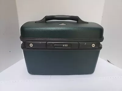 Vintage Samsonite Train/cosmetic/travel Case/luggage Dark Green • $19.99