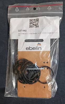 Ebelin DM Hair Rubber Structure Black 15 Piece • £5.12